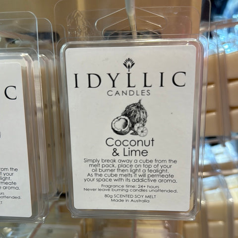Idyllic Melts - Coconut & Lime