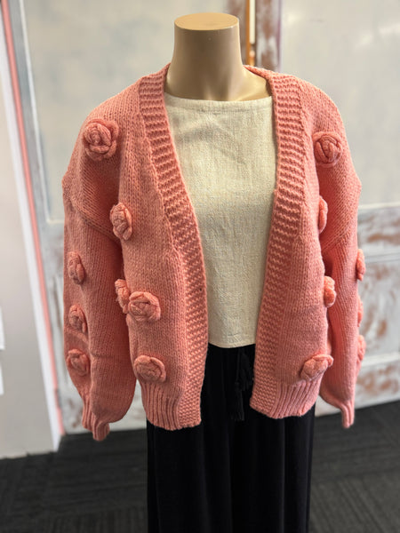 Char Cardigan - Pink.