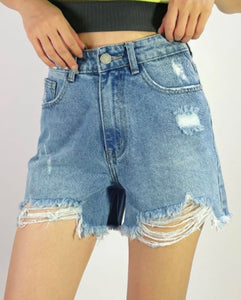 Denim Shorts - with rips