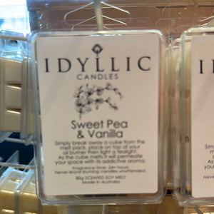 Idyllic Melts - Sweet Pea & Vanilla