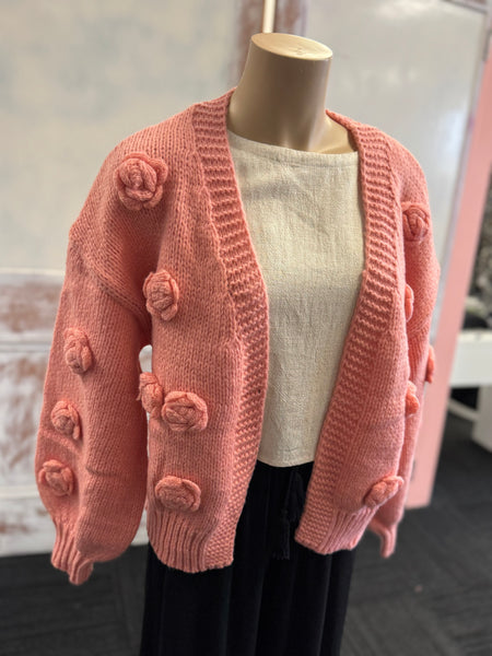 Char Cardigan - Pink.