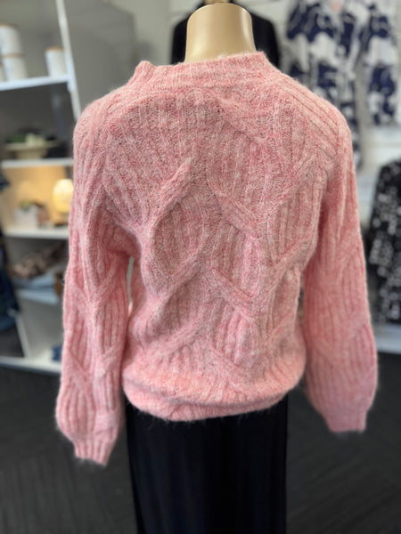 Dotty Knit - Pink.