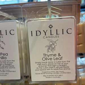 Idyllic Melts - Thyme & Olive Leaf