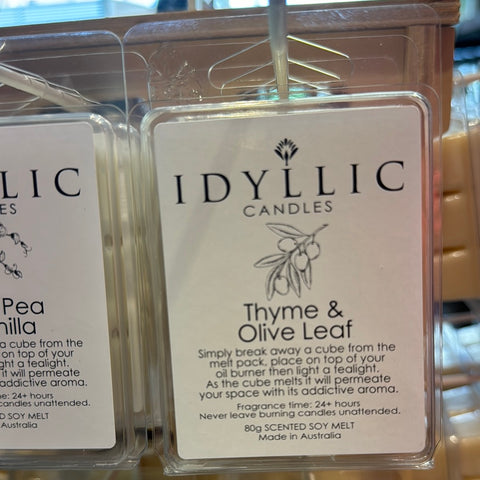 Idyllic Melts - Thyme & Olive Leaf