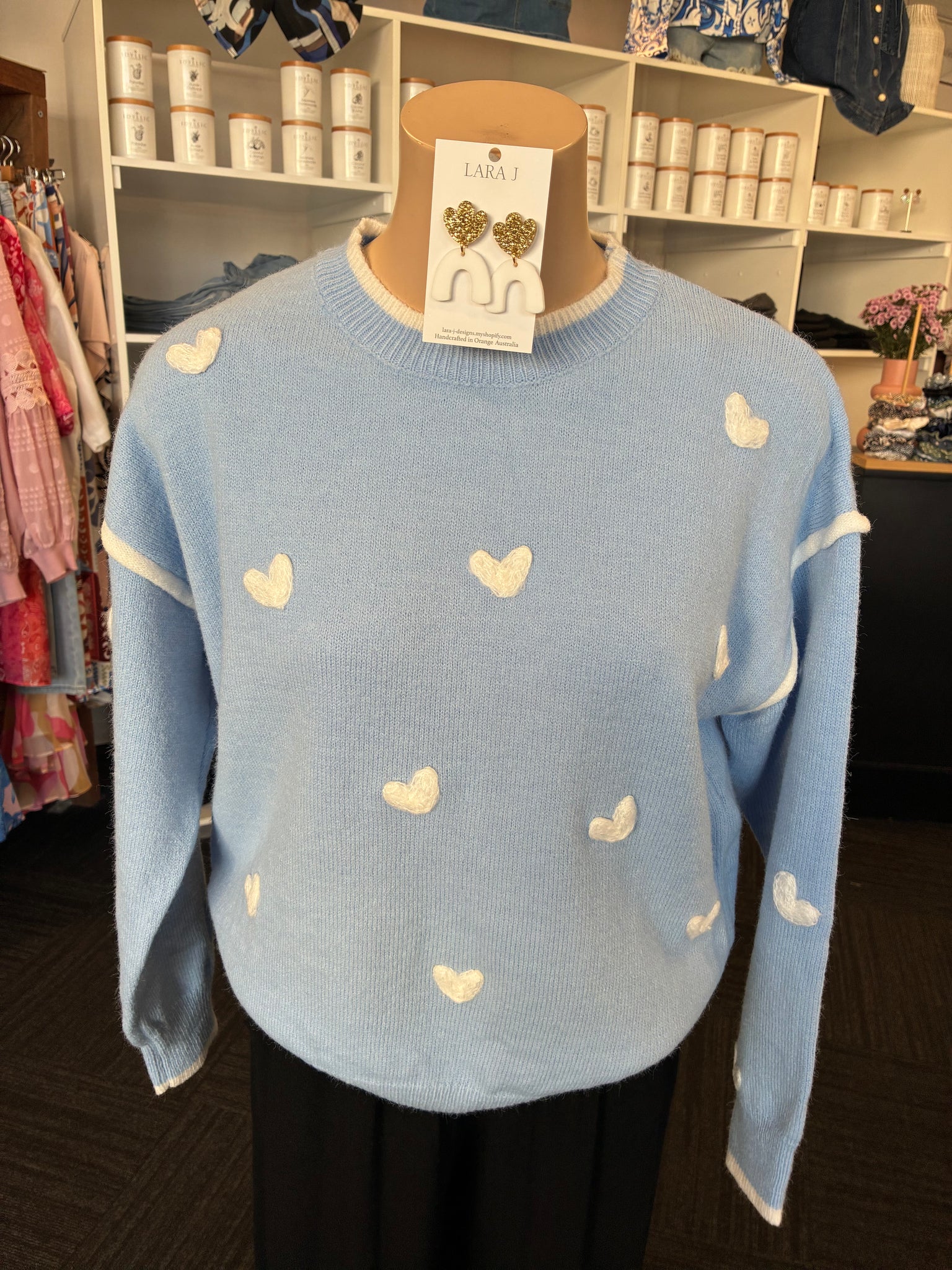 Love me Knit - Blue.