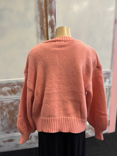 Char Cardigan - Pink.