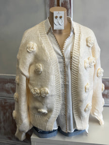 Char Cardigan - Cream.