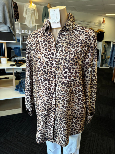 Tanya Shirt - Leopard.