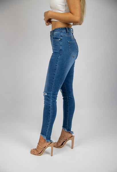 Country Denim Best Jeans Ever Distressed New