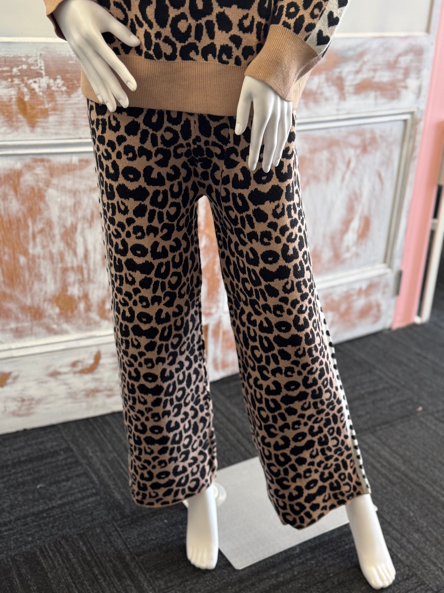 Jordan Knit Pants- Camel.