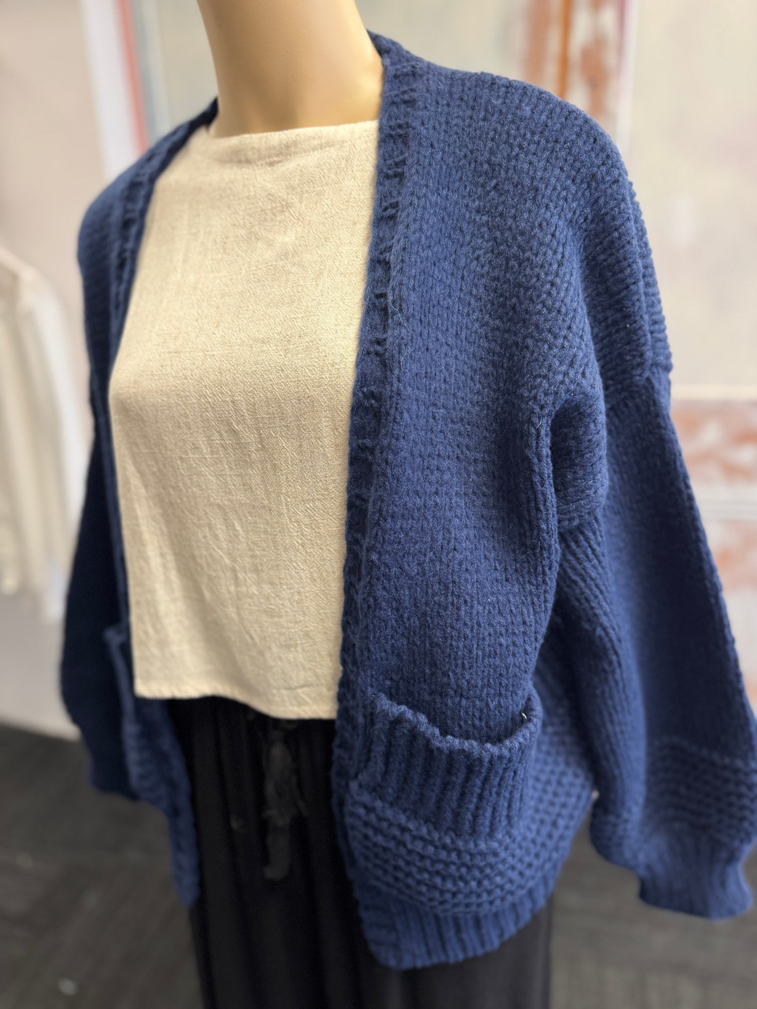 Georgina Cardigan - Navy.
