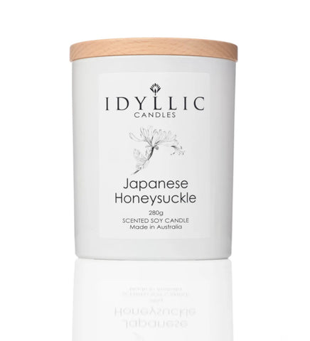 Idyllic - Japanese Honeysuckle Large Candle
