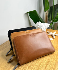 Bare Leather - Quinn Wallet - Camel.