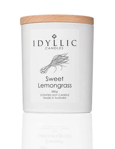 Idyllic - Sweet Lemongrass Large Candle