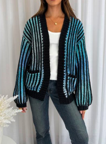 Ella Cardigan - Blue.