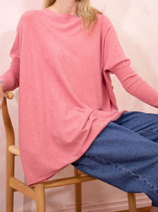 Sidney Cotton Lightweight Oversized Knit - Blossom.