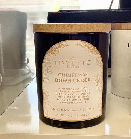 Idyllic - Christmas Down Under Large Candle