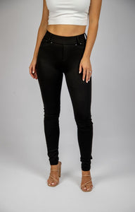 Ponte Pullon Pant - Black.