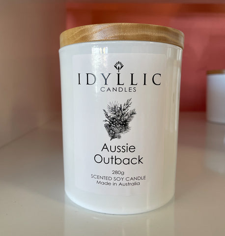 Idyllic - Aussie Outback Large Candle