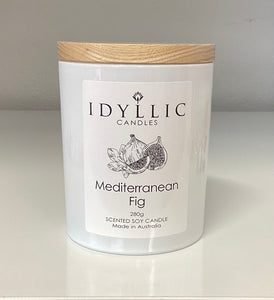 Idyllic- Mediterranean Fig Large Candle