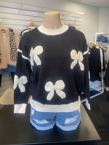 Bow Me Knit - Black.