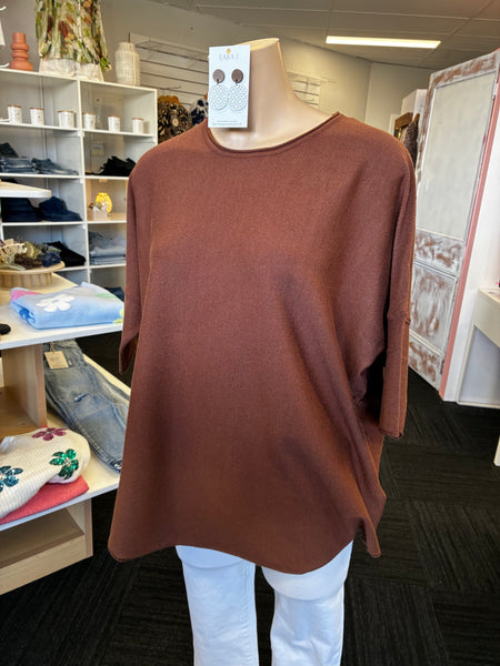 Blossom Knit - Chocolate.