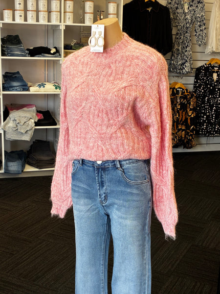 Country Denim Wide Leg Relaxed Jeans.
