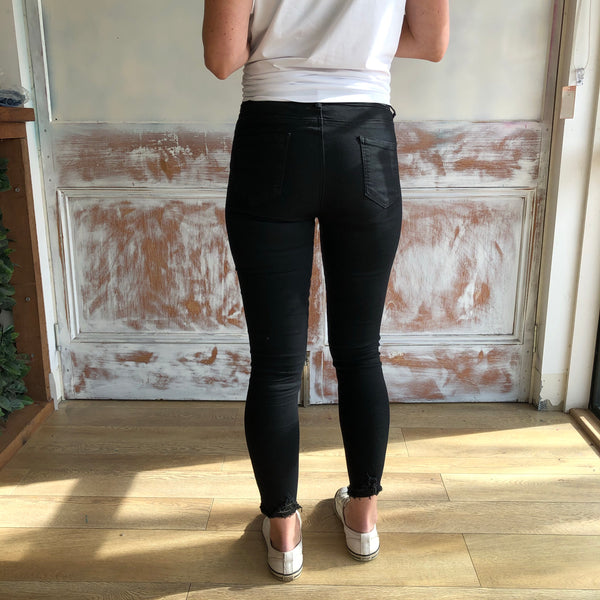 Best Jeans Ever - Black with rips